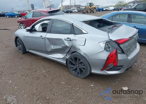 2020 Honda Civic Sport from USA, damaged, VIN 19XFC2E88LE026577